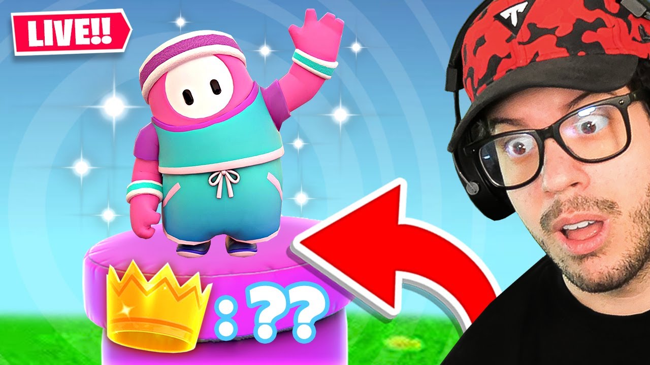 EASY WINS! FALL GUYS with PRO PLAYERS!