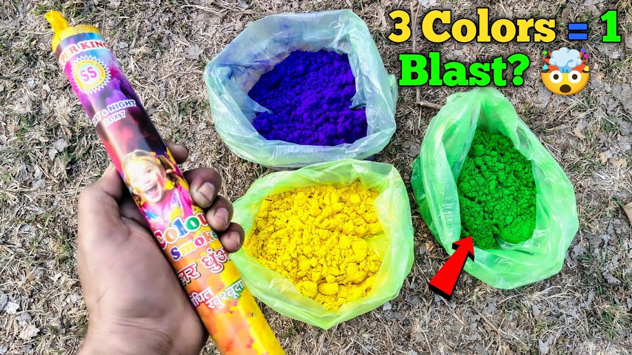3 Colors = 1 Blast? 🤯 | Result Dekhkar Shock Ho Jaoge!