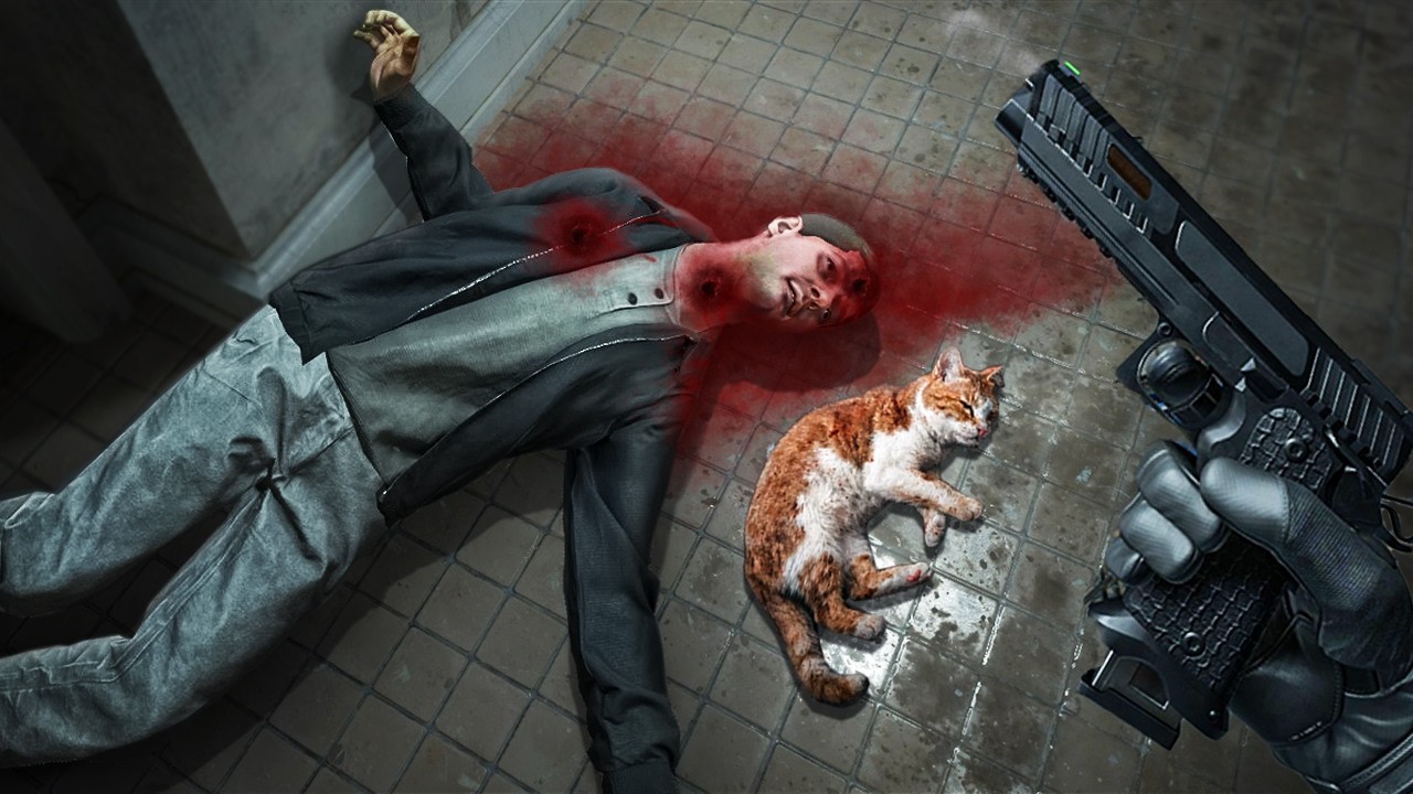 John Wick VR, но вместо собаки они убили моего кота...