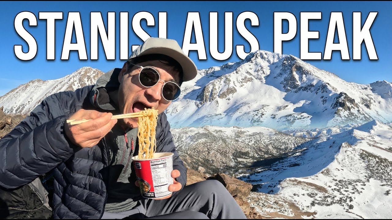 Hiking Stanislaus Peak from Sonora Pass
