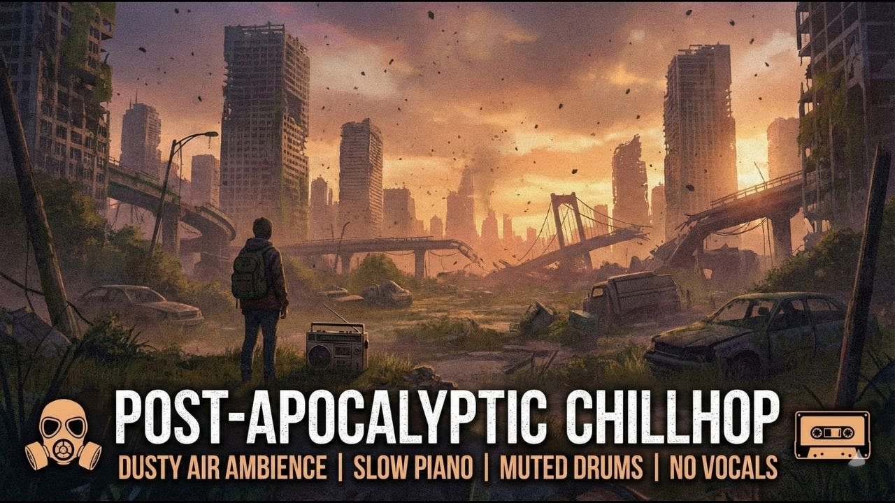 The Last Radio Station | Post-Apocalyptic Chillhop & Ambient Piano