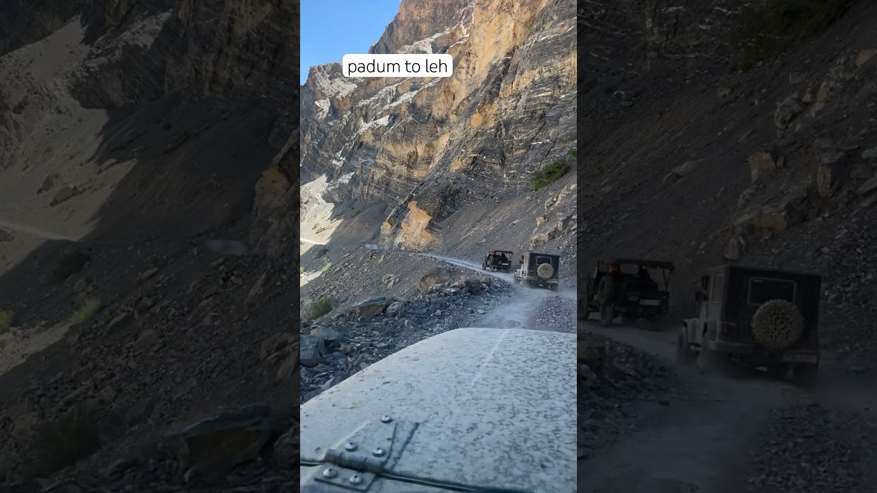 leh ladakh | padum to leh road conditions | ladakh tour | #ladakh