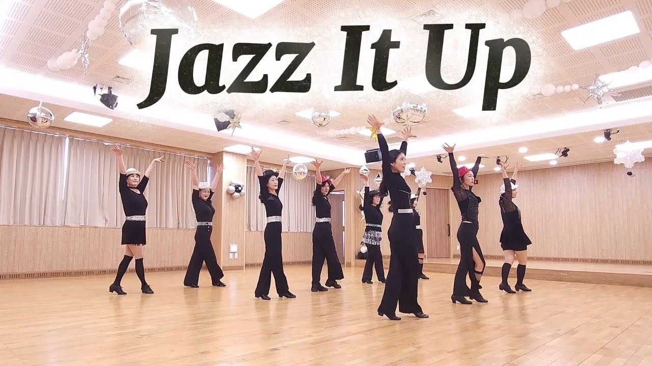 Jazz It Up / Improver/ 째즈 잇 업 / 초중급라인댄스/수성구청소년문화의집 중급반 