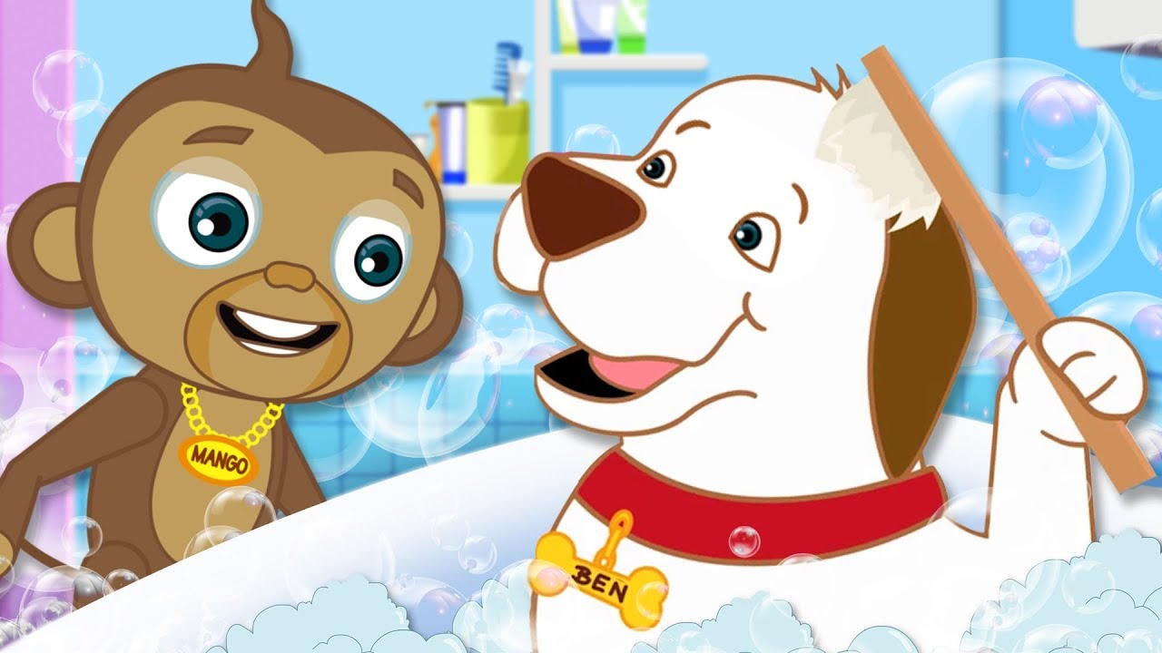 Kids Song | Bath Song | HooplaKidz