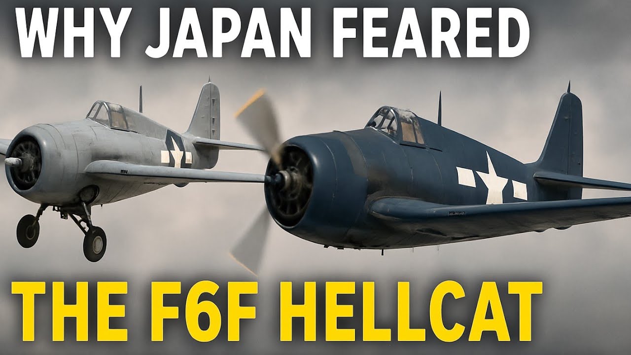 Why Japan Feared the F6F Hellcat More Than the Wildcat