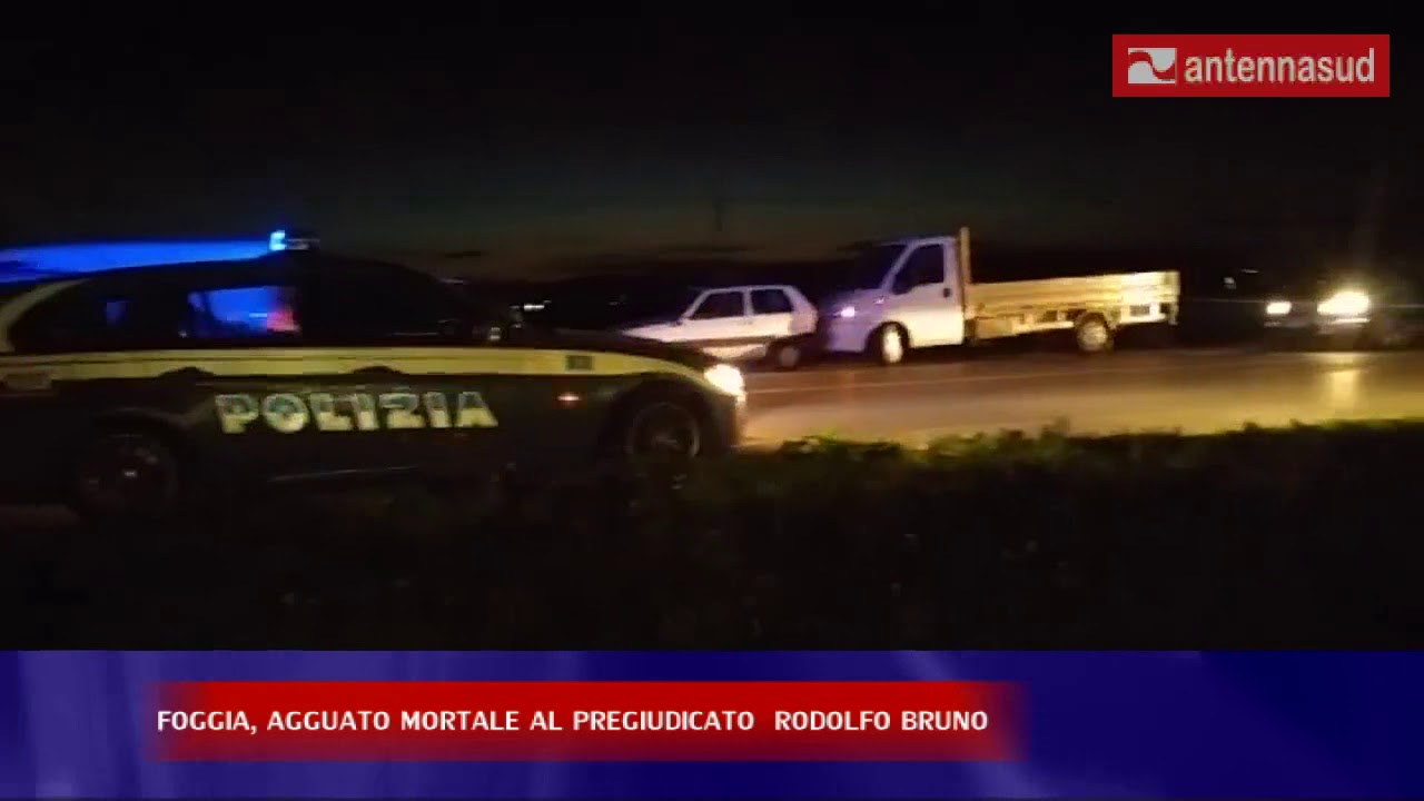 15 novembre - Foggia, agguato mortale al pregiudicato Rodolfo Bruno