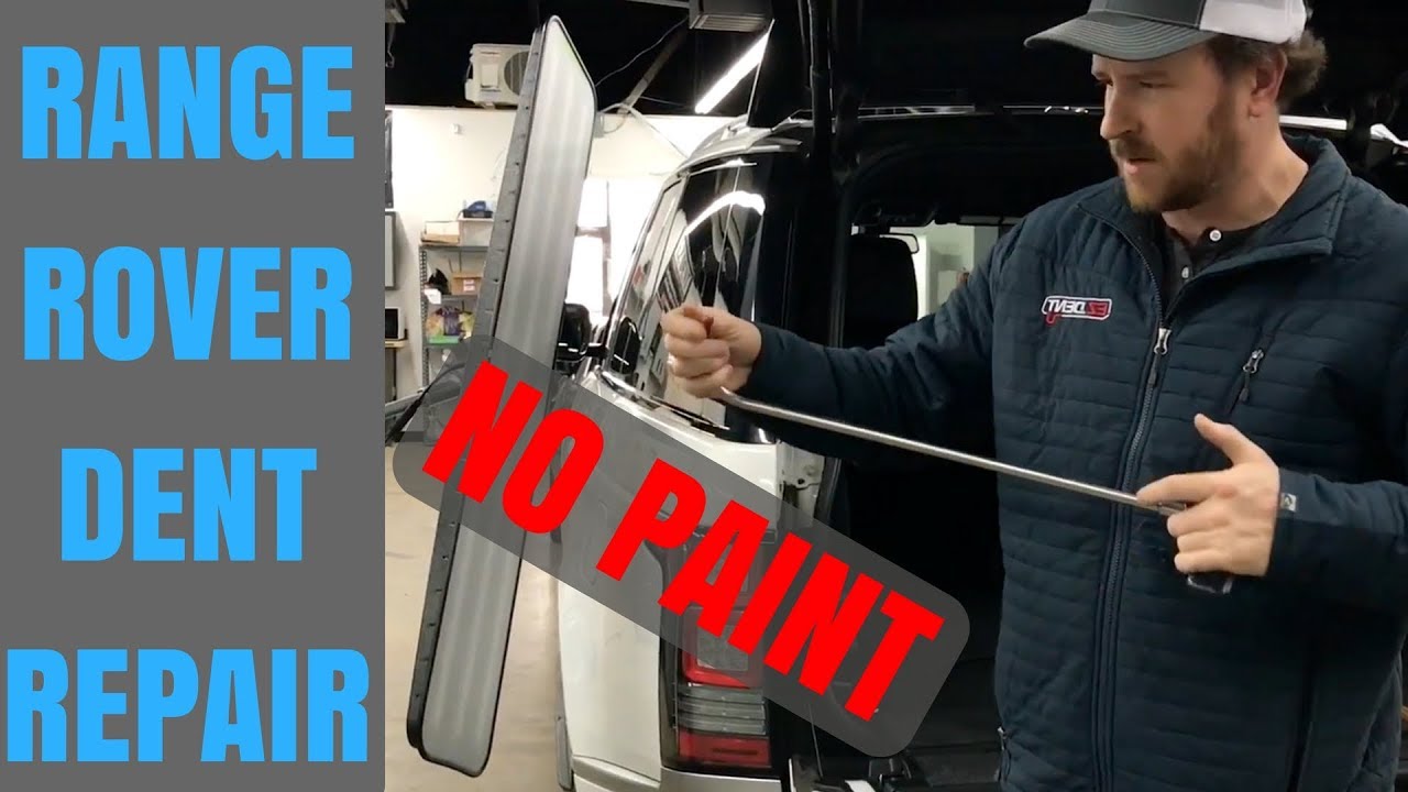 Range Rover Quarter Panel Dent - Paintless Dent Repair in Athens Georgia