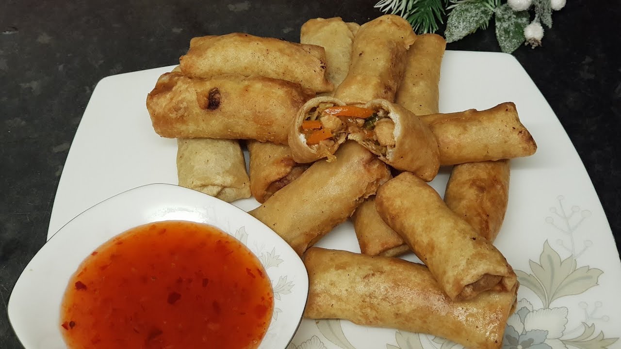 How To Make Spring Rolls//@imeldaskitchenpapabi