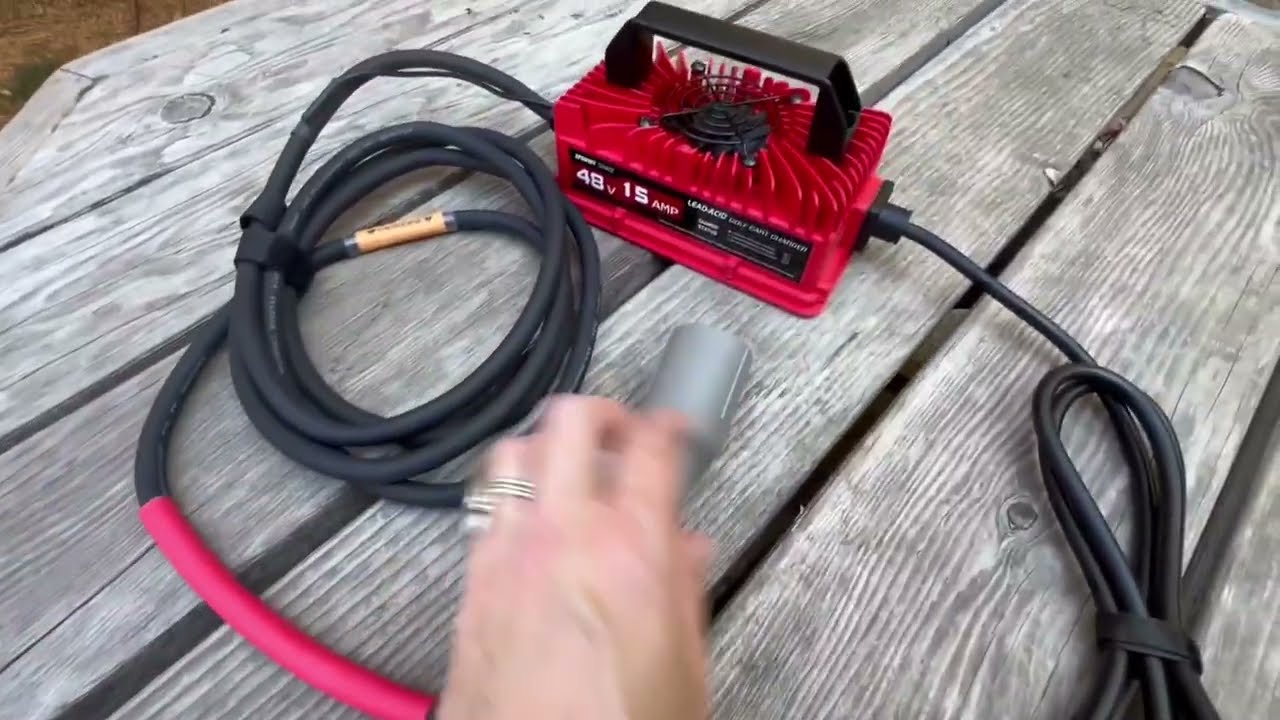My Review EPOWREY 15 AMP 48 Volt Golf Carts Battery Charger