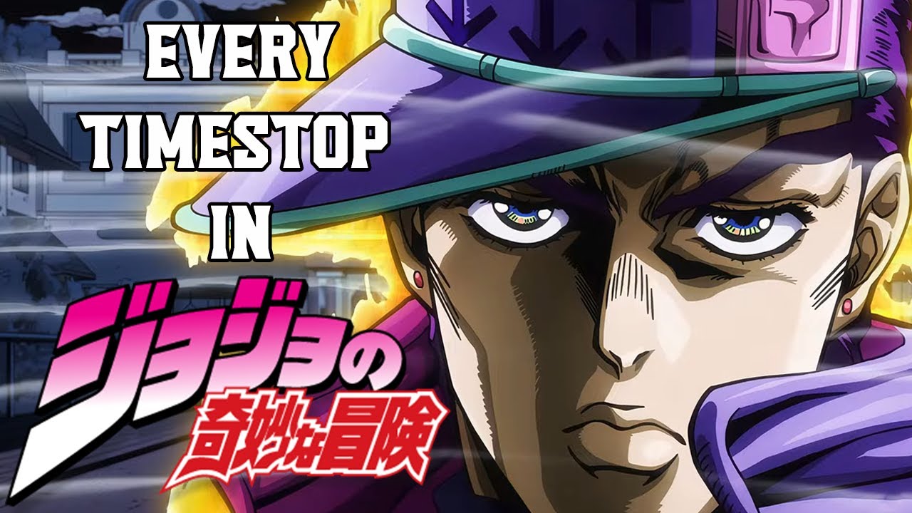 『HD』 EVERY JOTARO TIMESTOP! ⏸️⏳ (COMPLETE)
