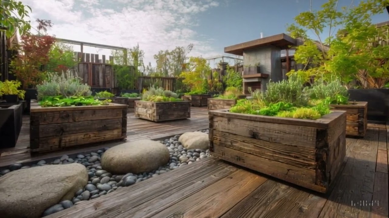 Urban Oasis: Rooftop Japanese Garden Transformation Revealed