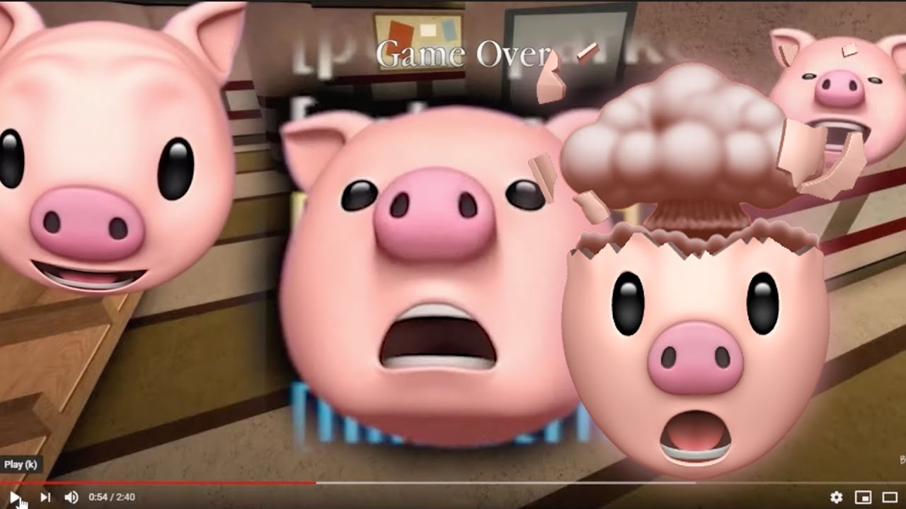PIGCEPTION: reacting to a music video from my reaction to another music video from my piggy video...