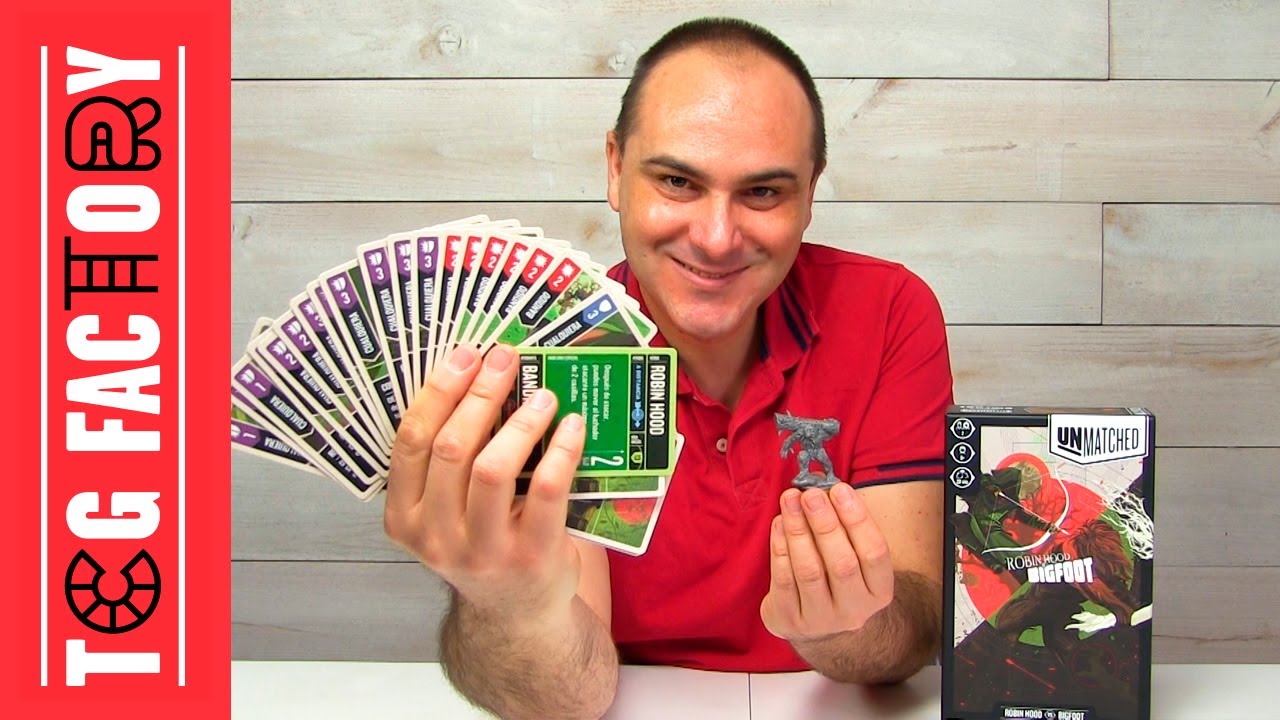 🏹 UNMATCHED ROBIN HOOD VS BIGFOOT 🏹 Unboxing, juego de mesa en español
