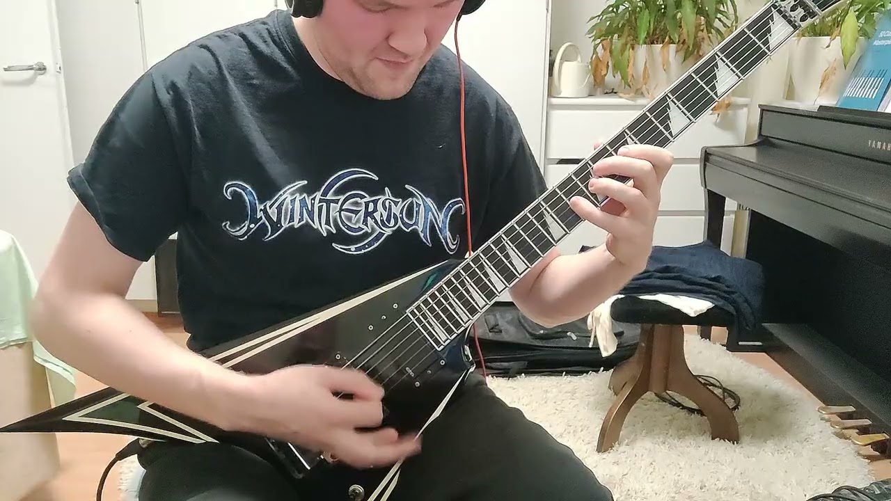 Wintersun - Way of the Fire (Guitar Cover)