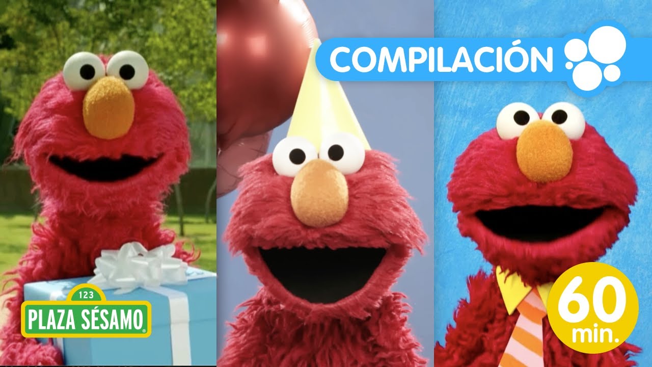 Plaza Sésamo: ¡Diviértete en la gran fiesta de cumpleaños de Elmo! | Los mejores momentos de Elmo