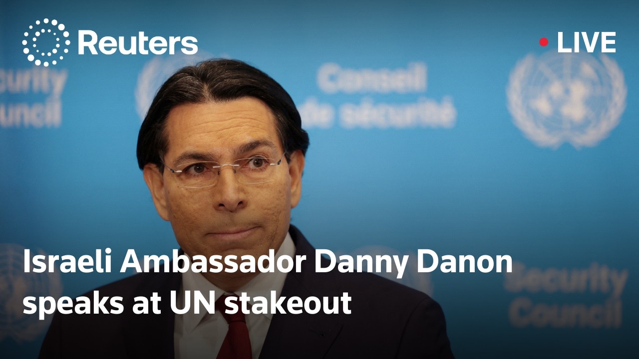 LIVE: Israeli Ambassador Danny Danon speaks at UN stakeout