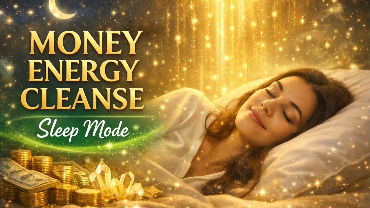 सोते समय Money Energy Cleanse | Sleep Meditation For Money Attraction 🌙💰