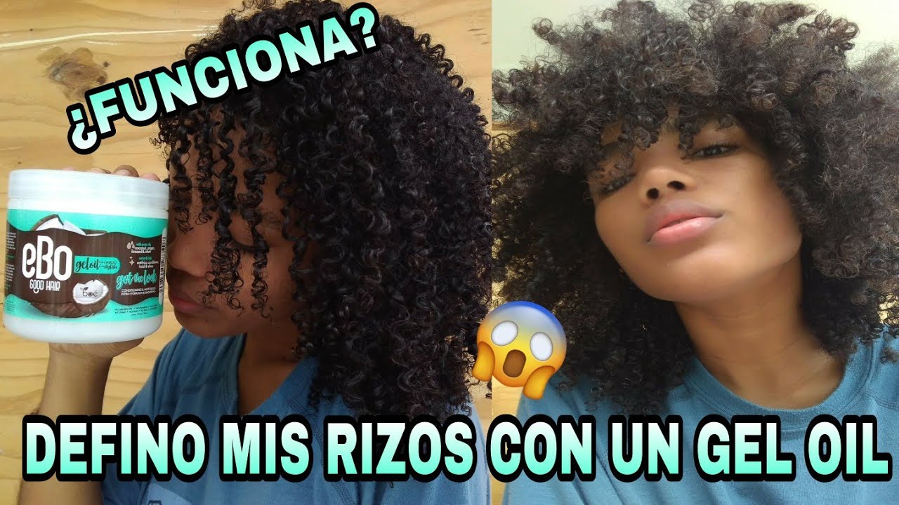 DEFINICIÓN DE RIZOS 3C 4A CON EBO GOOD HAIR GEL OIL by Boé Cosmetics ¿VALE LA PENA? | Rachell Santos