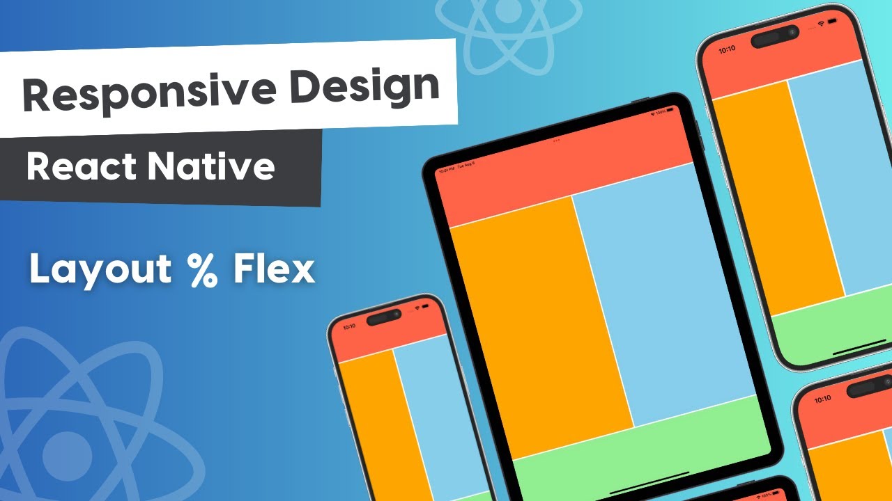 Адаптивный дизайн в React Native | Адаптивный пользовательский интерфейс | Учебное пособие по Rea...