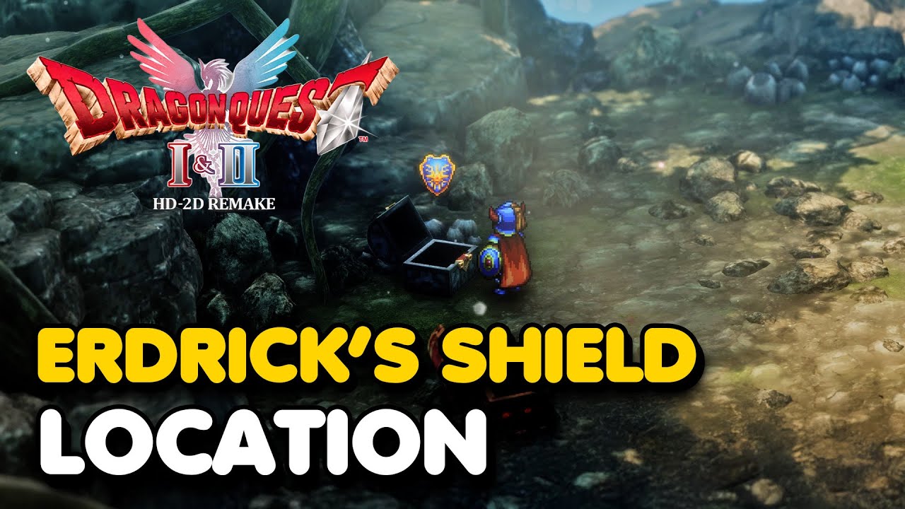 Dragon Quest 1 HD-2D Remake - Erdrick's Shield Location