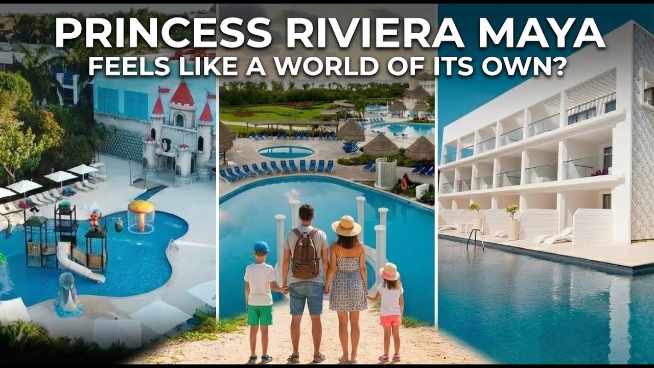 Отель Princess Riviera Maya. Кажется, будто это целый отдельный мир? #rivieramaya #hotel #mexico