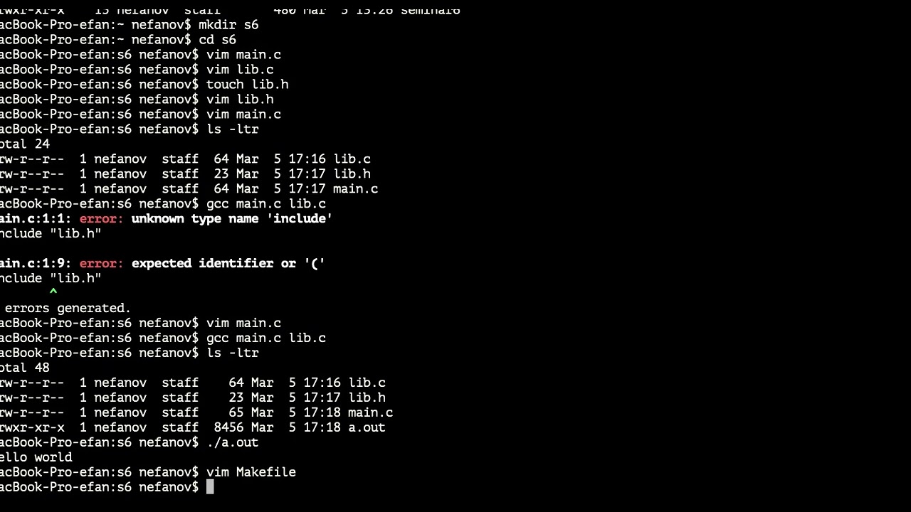 [ Основы программной инженерии, С++ ]  CMake , make:  автоматическая сборка программ