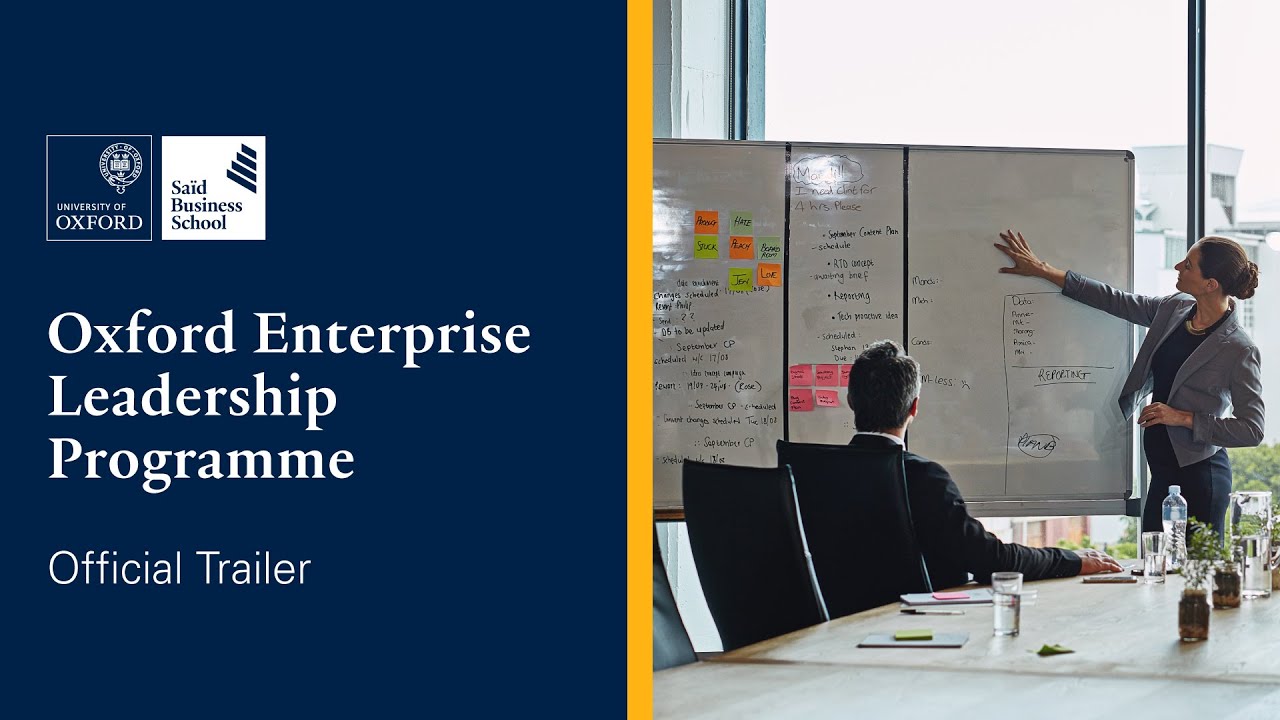 Oxford Enterprise Leadership Programme | Official Trailer