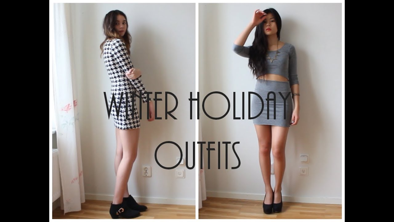Lookbook Winter Holiday Outfits