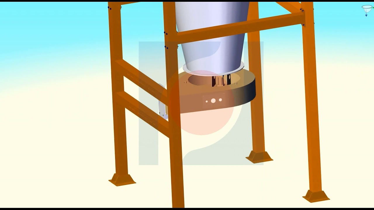 powder coating booth cyclone recovery installation steps