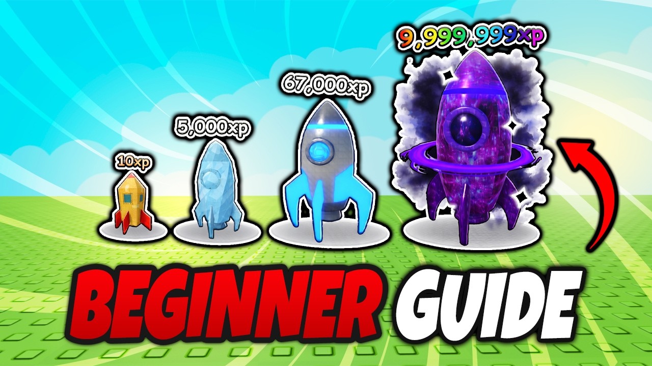BEGINNER GUIDE in LAUNCH YOUR ROCKET Roblox - Fast Progression and Best Starter Tips