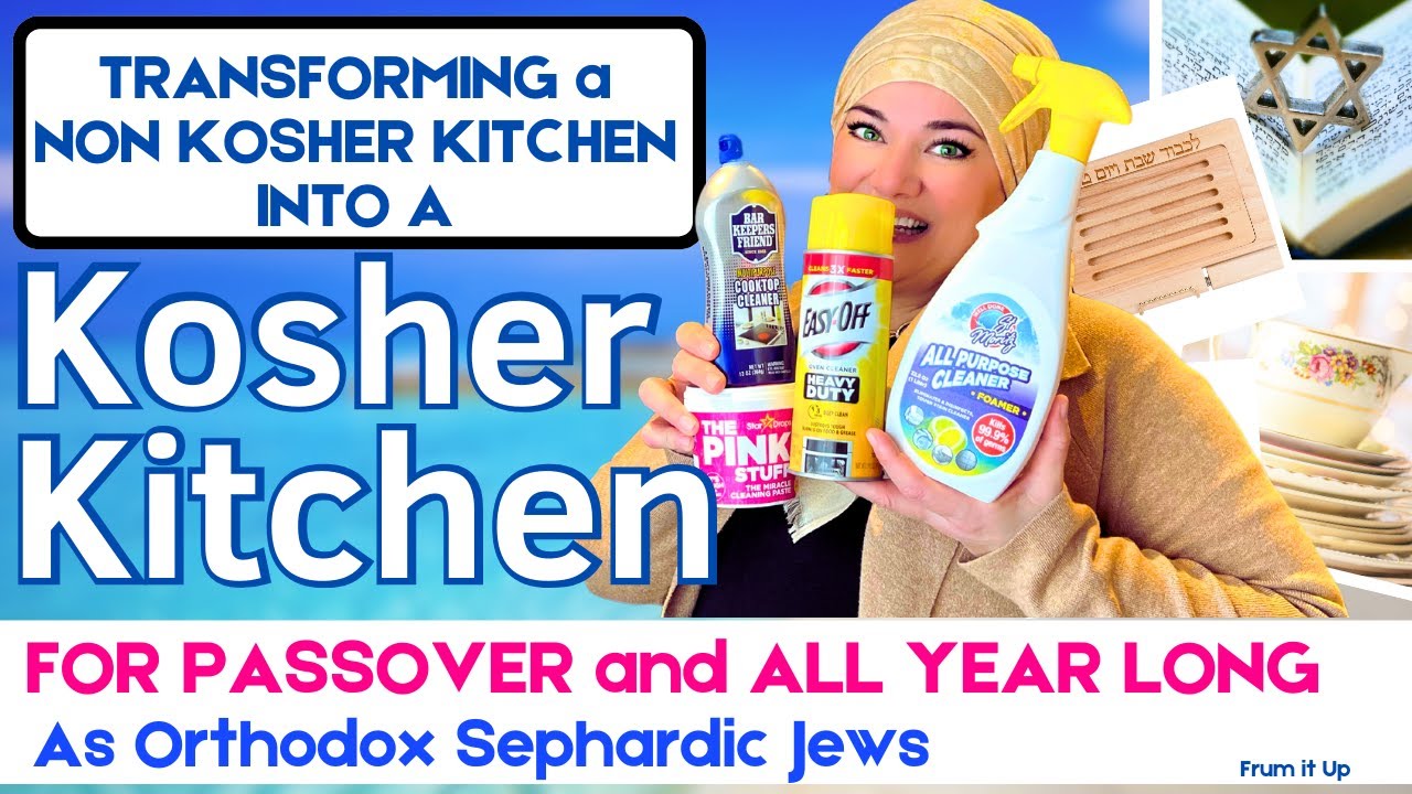 How to Make a Kitchen Kosher | Transforming a Non Kosher Kitchen into a Kosher Kitchen for Passover