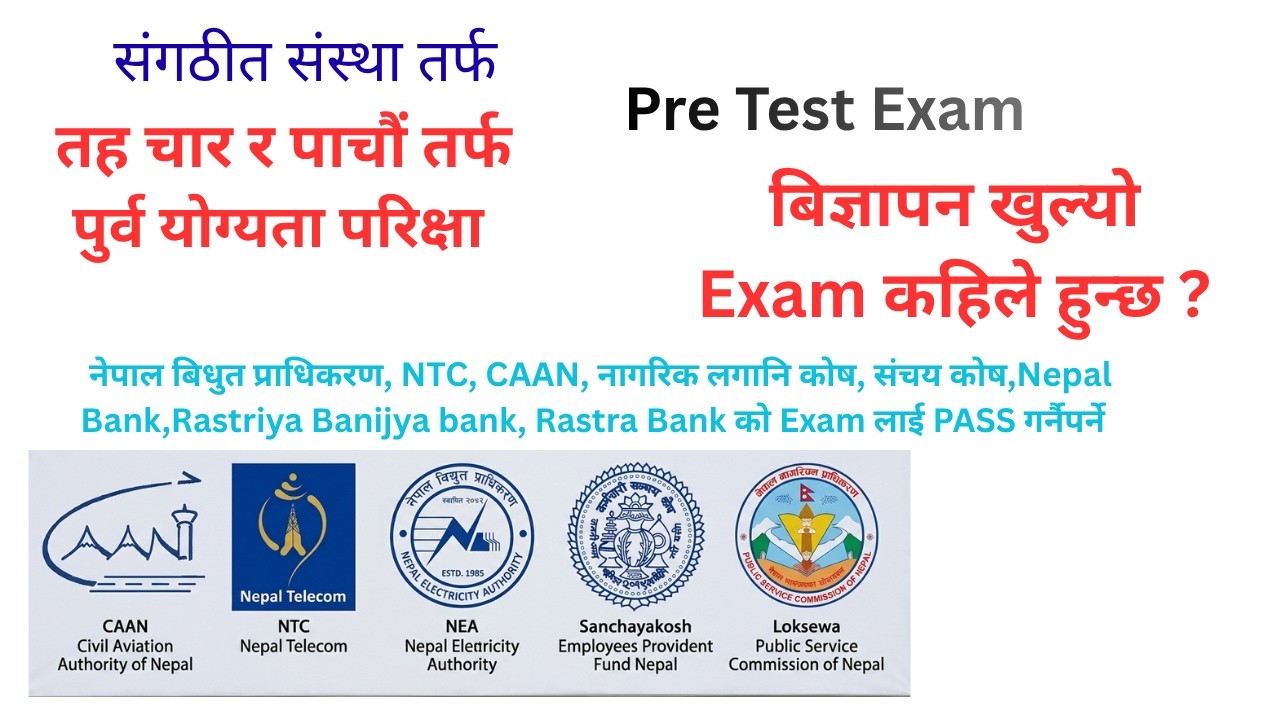Pre Test Vacancy 2083 l Purbayogyata parikshya Vacancy l Prequalifying Exam Vacancy/loksewa vacancy