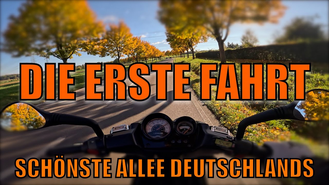 Erste Fahrt mit dem neuen Zylinder - durch die schönste Allee Deutschlands! EP. 7