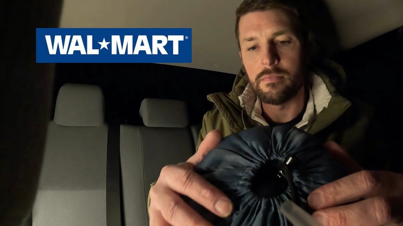 ASMR -10º Stealth Camping at Walmart for 24 hours!