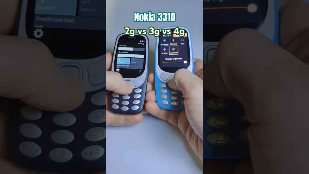 #nokia 3310. 2g, 3g, 4g version