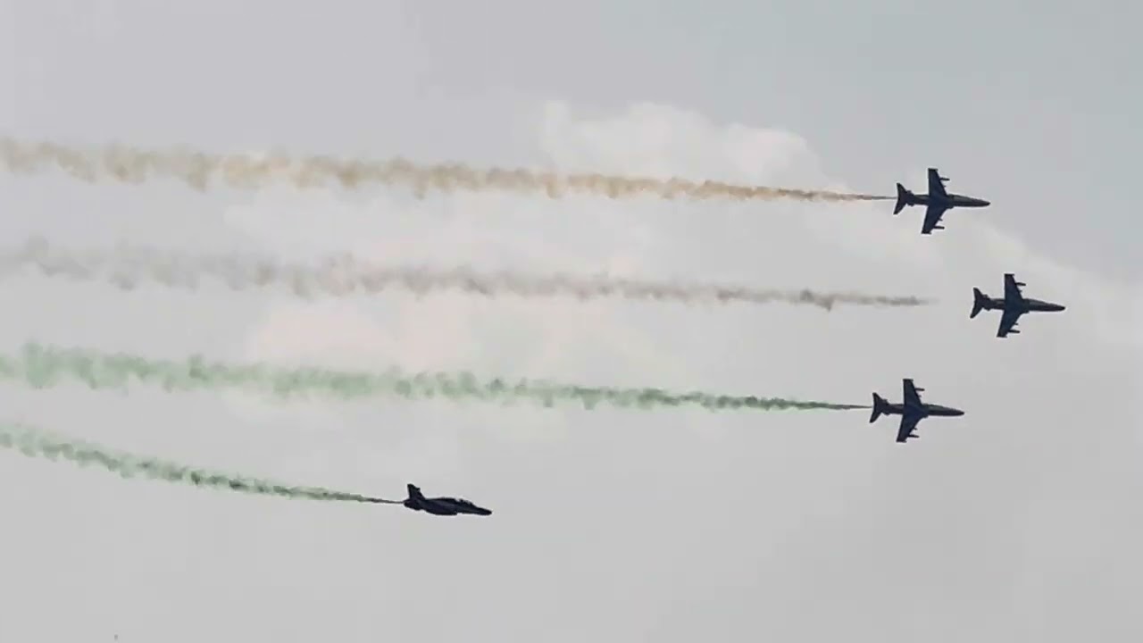 Stunning Suryakiran Fighter Jet Show in Nashik | Indian Air Force Air Display