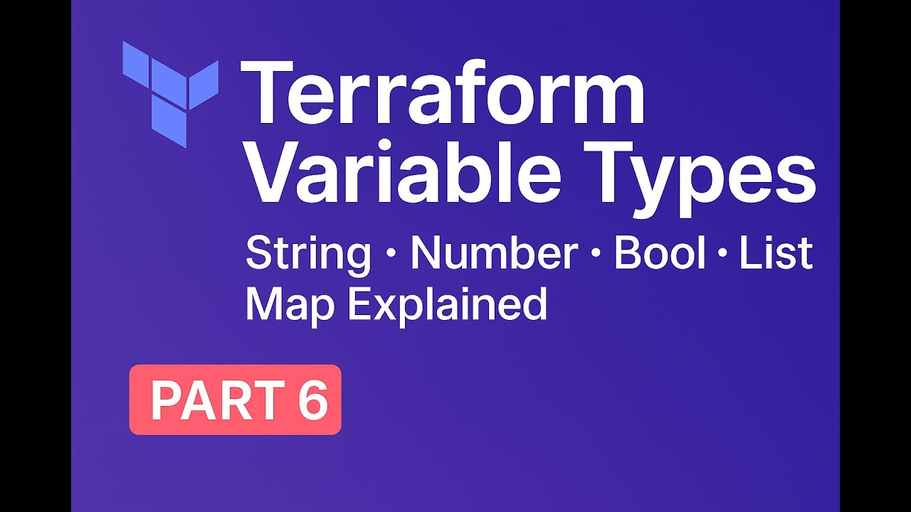 Типы переменных Terraform: строка, число, логическое значение, список, карта (часть 6)