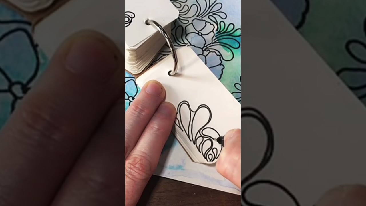 Flux Zentangle Drawing Tutorial