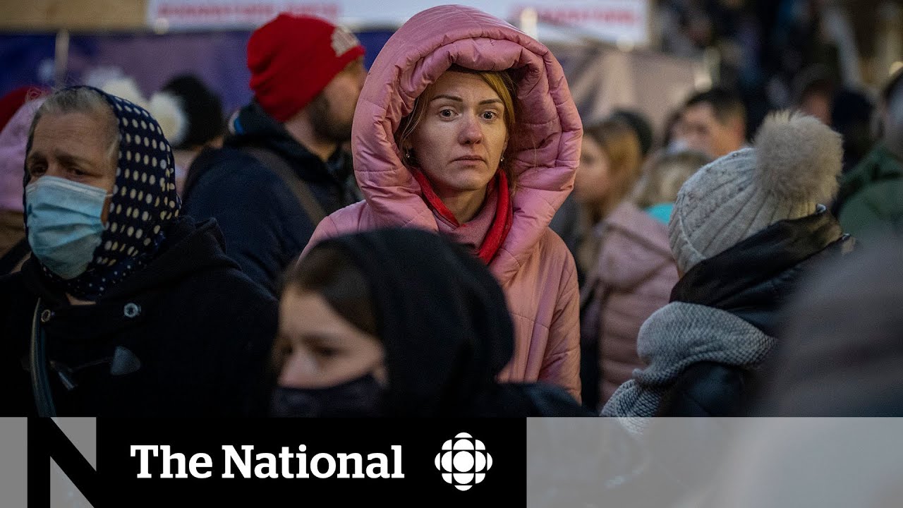 Thousands of refugees pour into Poland from Ukraine daily