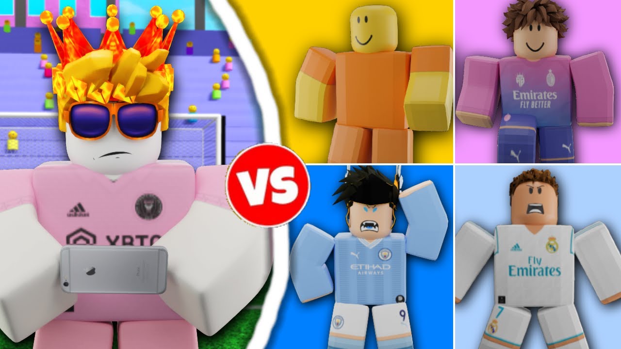 I 1v1'd EVERY RANK on MOBILE in Touch Football! (Roblox)