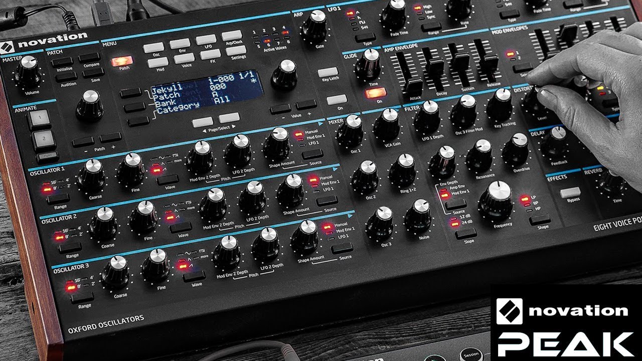 Review Novation Peak Auvisa