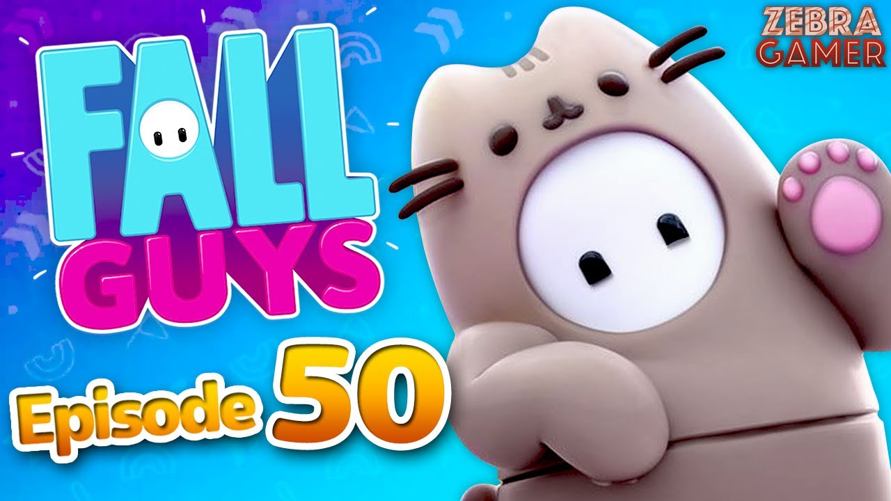 Pusheen Costume! Pusheen Bundle! - Fall Guys Gameplay Part 50