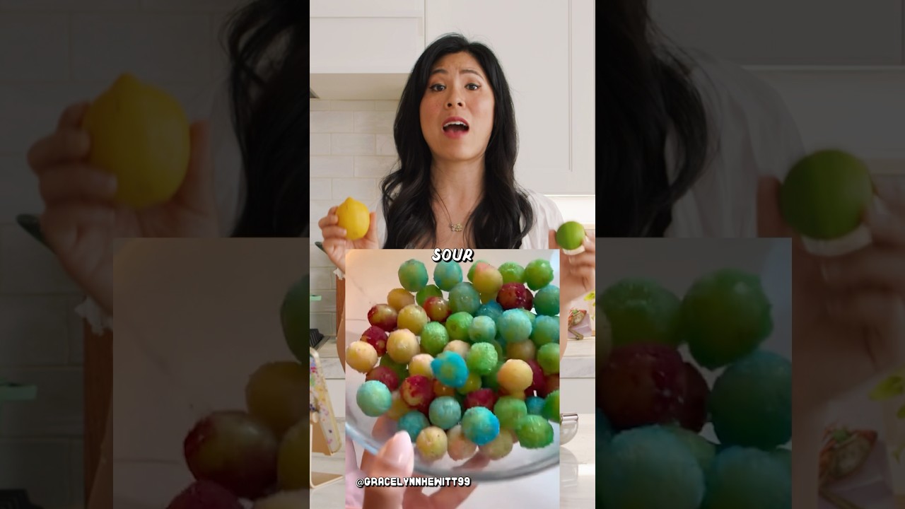 Testing Frozen Sour Grapes from TikTok! 🍇
