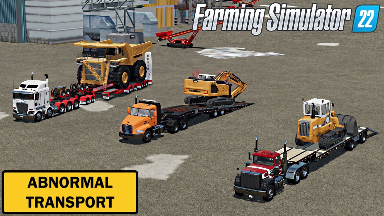 FS22 🚧 New Low Loader Review 🚧 Farming Simulator 22 Mods