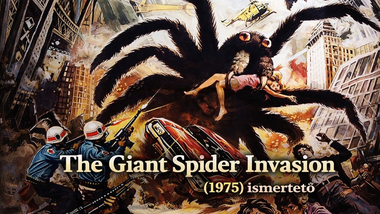 The Giant Spider Invasion (1975) ismertető - A Volkswagen és az Óriáspók esete