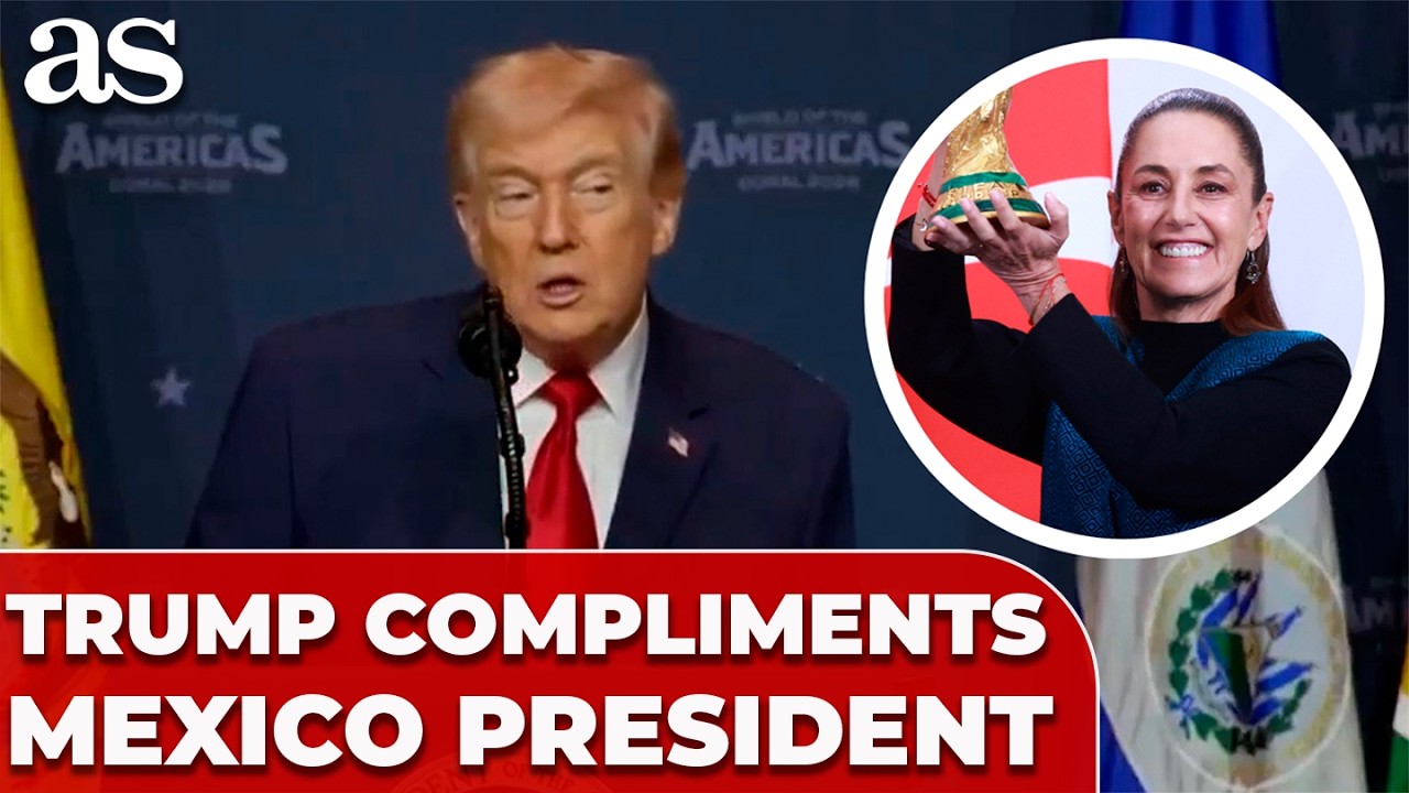 Trump FLIRTS with CLAUDIA SHEINBAUM president of Mexico: 