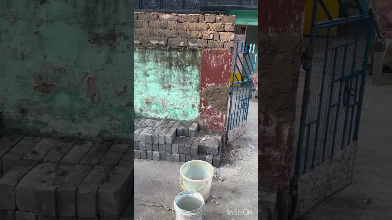 Wall extension and civil maintenance work