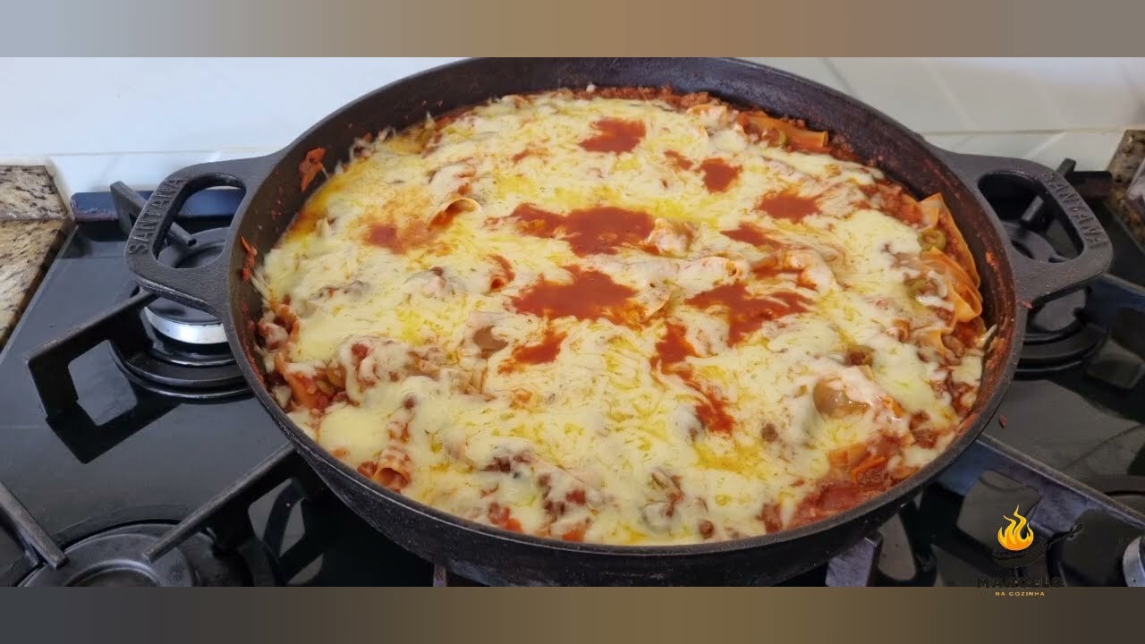 Lasanha de Panela! Fácil, prática e deliciosa!