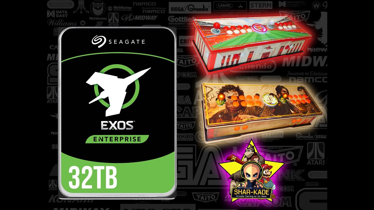 Ultimate Arcade Builds and 32TB Arcade Drive Update #sharkade