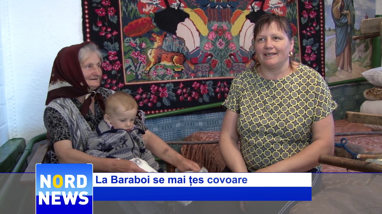 La Baraboi, Dondușeni se mai țes covoare moldovenești